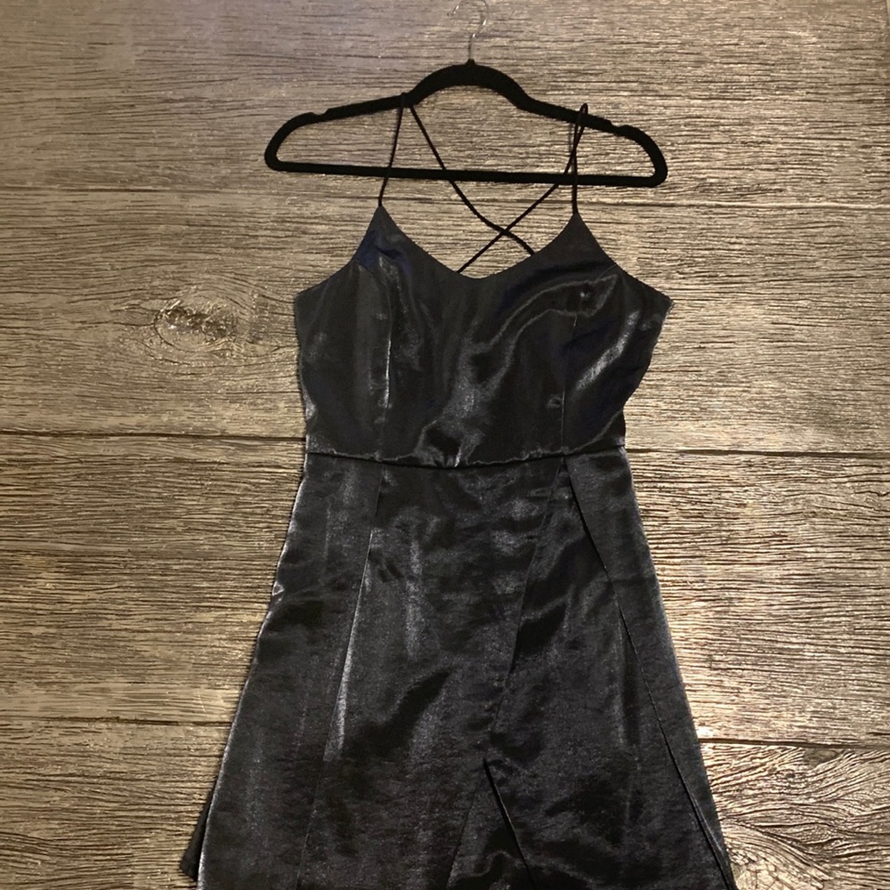 Dress brand new . Color is grey size 4